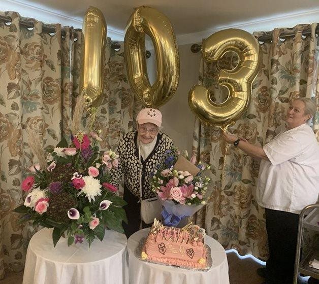 103-year-old Ware care home resident shares the secret to a long life 