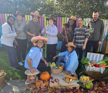 Glasgow care home residents invite the community for Harvest Festival fun