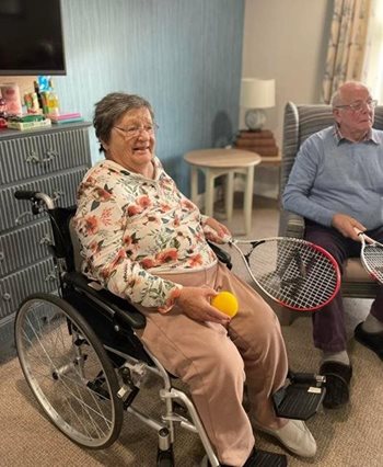 Game, set, match! Whitstable care home residents take unusual approach to getting fit