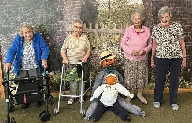 Cheadle care home residents and children join forces for Harvest Festival fun