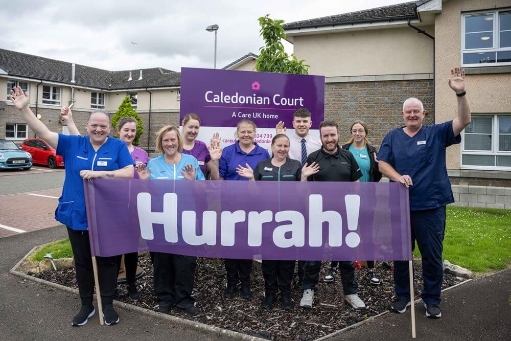 Care Assistant - Caledonian Court CQC banner