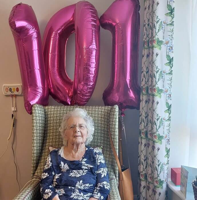 Registered General Nurse - bickerton 100th birthday