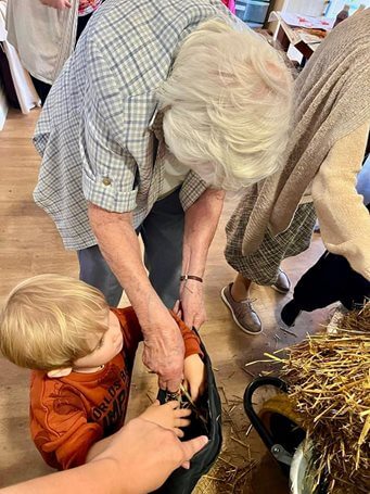 Harvest festival celebrations at Sandfields