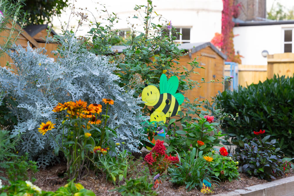 St Vincent's House - St Vincent's House garden 