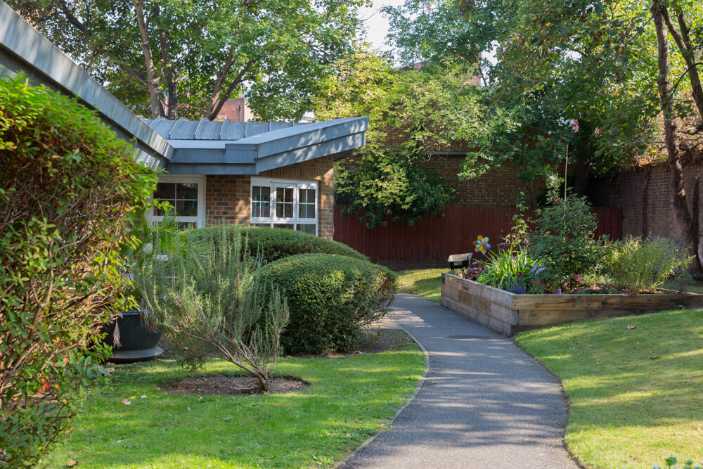 St Vincent's House - St Vincent's House garden 