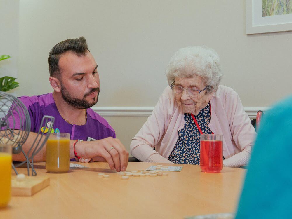 Queen's Court - Queen's Court resident and carer puzzle