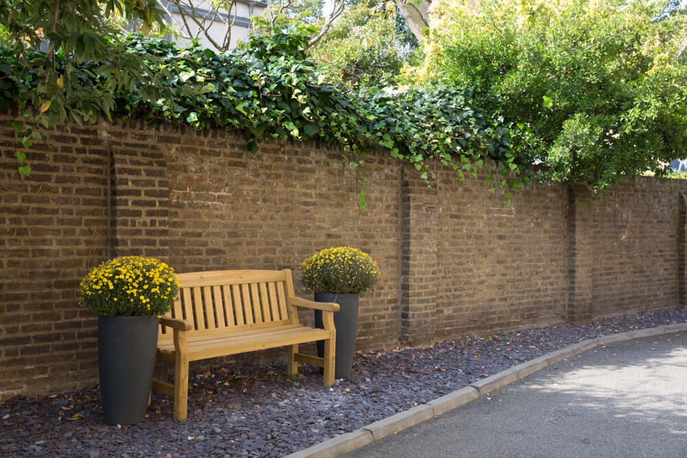 St Vincent's House - St Vincent's House garden 