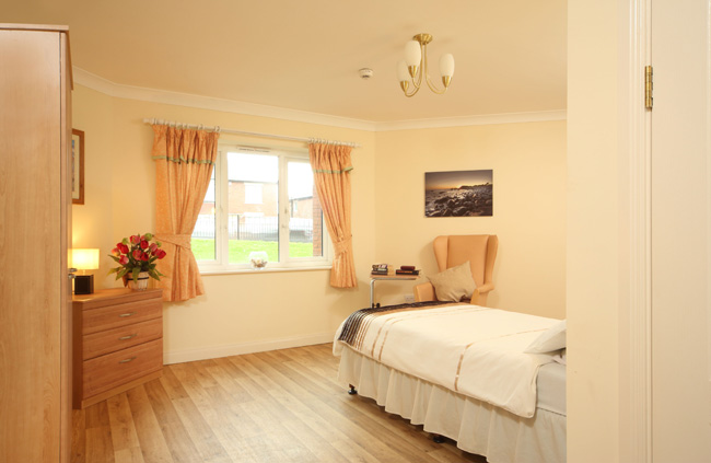 Senior Care Assistant - Armstrong House bedroom