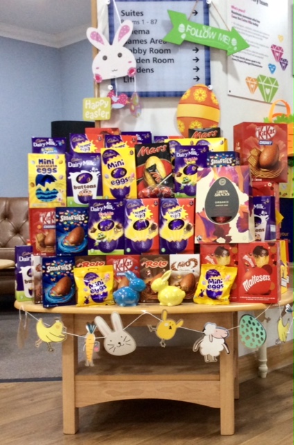 They cracked it! Scarlet House hosts special Easter raffle