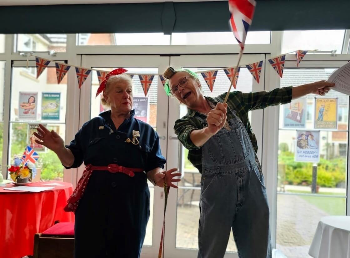 D-Day celebrations in full swing at Lonsdale Mews