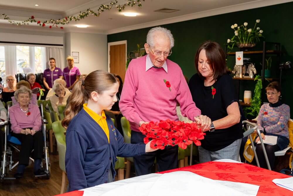 Bishops Manor - Bishops Manor Remembrance service