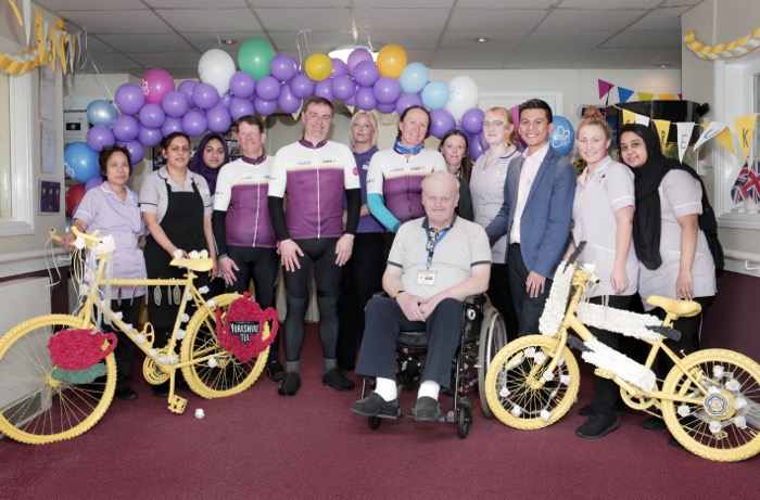 Mill Lodge send-off riders on gruelling 800-mile charity bike ride