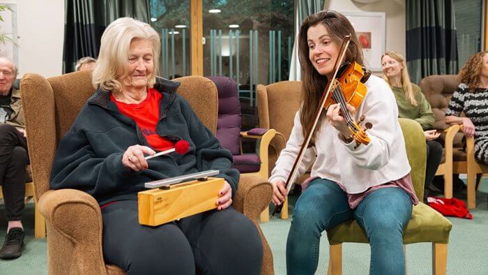 Ellesmere House - Ellesmere House music therapy