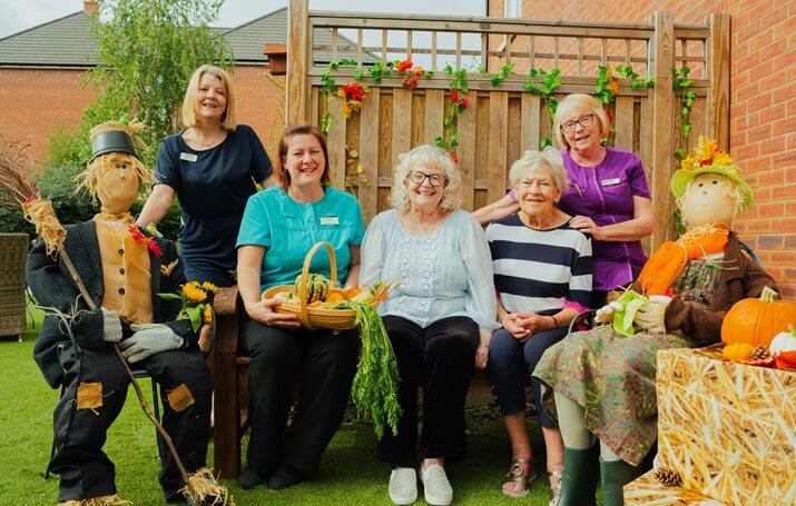 Harvest festival celebrations at Lonsdale Mews