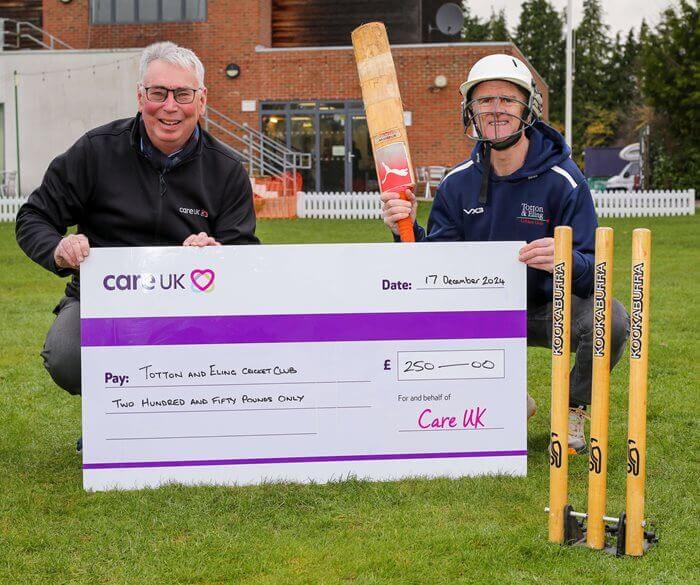 The Wickets - The Wickets Cricket Club donation