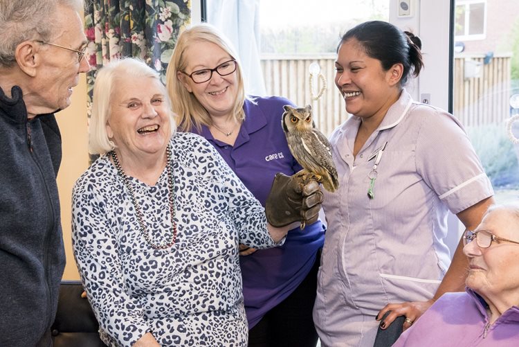 Horndean care home residents take birdwatch weekend to the ‘nest level’