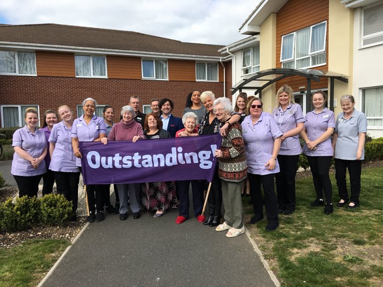 Asterbury Place celebrates ‘outstanding’ results following inspection