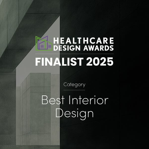 Healthcare Design Awards 2025 finalist - Best Interior Design