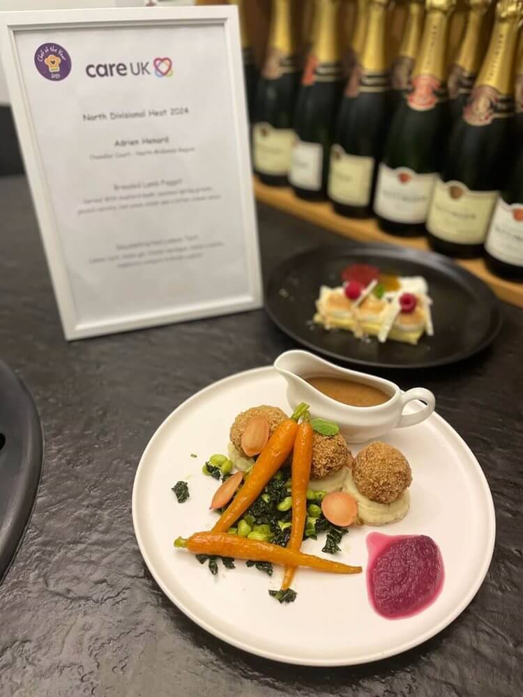 The winning dish from the north -Adrien, Chandler Court