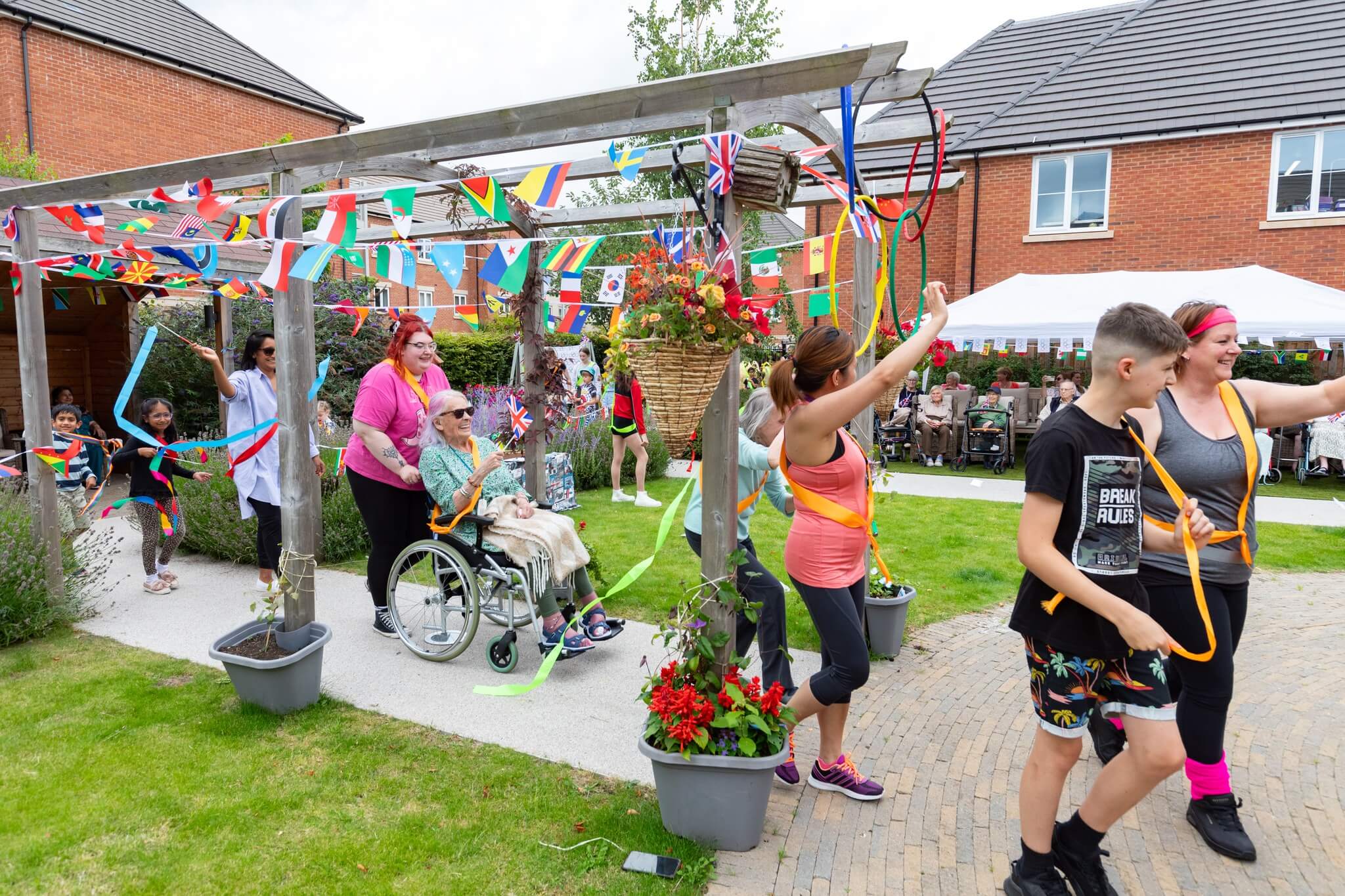 Sports day celebrations in full swing at Lonsdale Mews