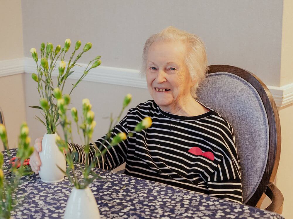 Llys Cyncoed - Llys Cyncoed flower arranging 